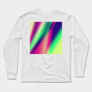 red blue green abstract texture background Long Sleeve T-Shirt